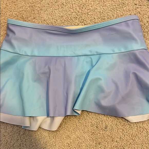 Lot of 3 Lands End Girls Swim Skirts - Pink, Blue, Star , Sky - Picture 8 of 9